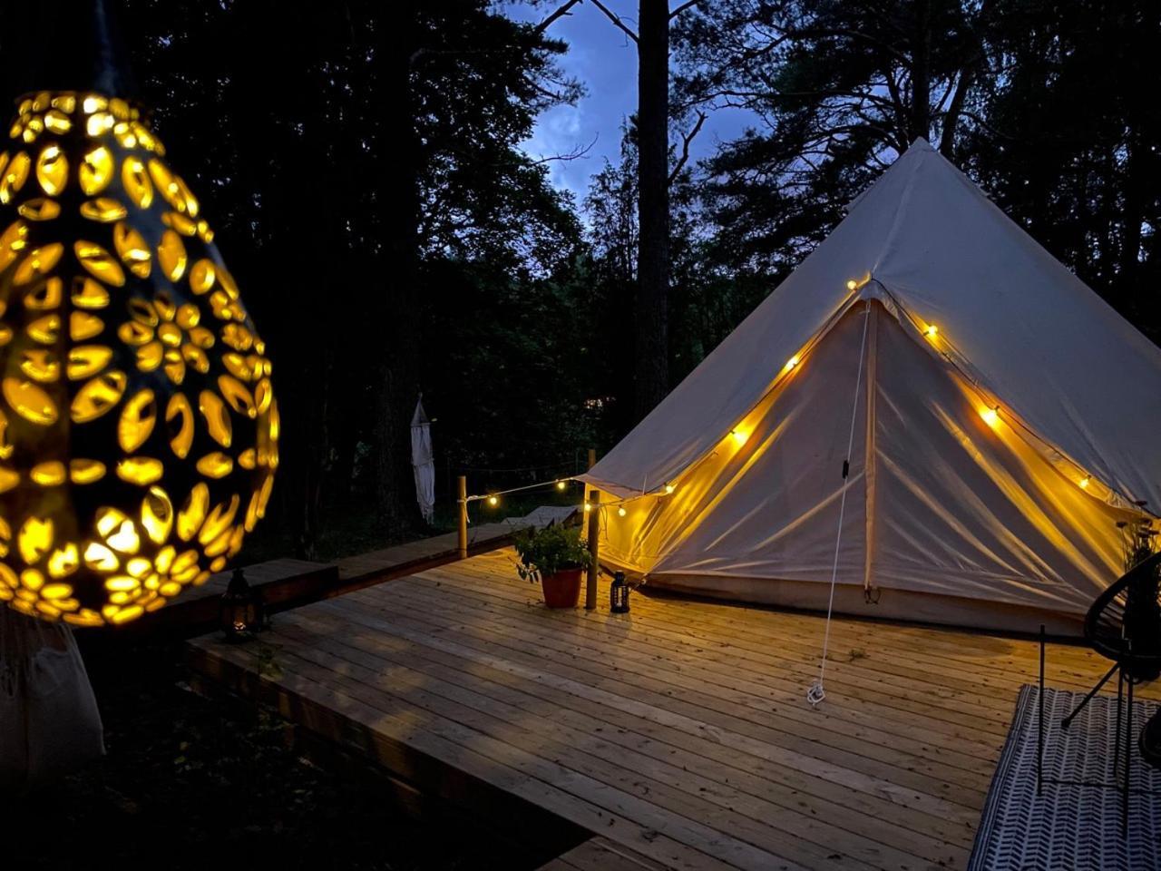 Tent Delhi A B&B In A Luxury Glamping Style Mariefred Exterior foto